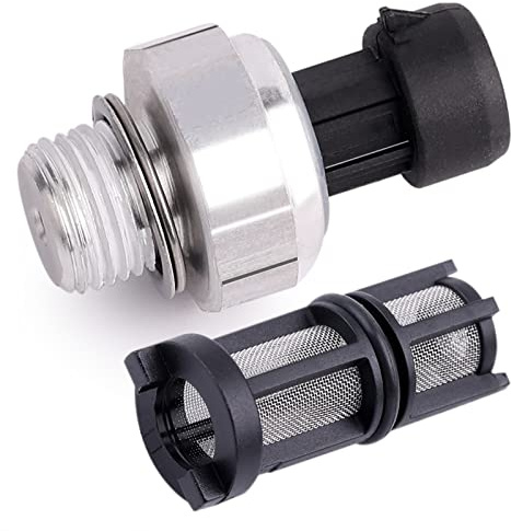 Engine Oil Pressure Sensor/Switch/Sending Unit with Screen Filter D1846A Compatible with Chevrolet Chevy Silverado GMC Sierra Buick Lacrosse Cadillac Escalade 2003-2008 4.8L/5.3L/6.0L/6.2L,