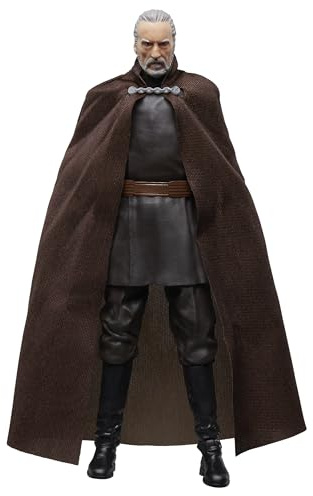 Hasbro Star Wars The Black Series, Conte Dooku, action figure collezionabile da 15 cm ispirata al film Star Wars: La vendetta dei Sith per il 20° anniversario