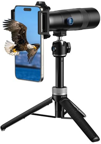 APEXEL 30x Super Telephoto Lens for Smartphone, Professional & Artistic Capture for Wildlife, Sports, Concerts