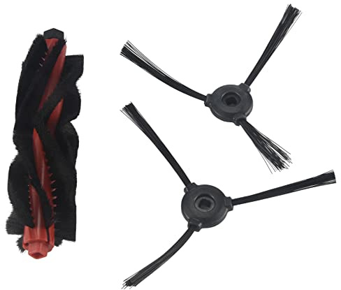 Lonrtesw Brosse LatéRale et Principale pour Accessoires de Remplacement de PièCes D'Aspirateur Robot M501-A/T700/U180/M571