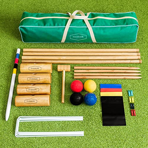 Harrier Set da Croquet [Giardino/Senior] | Set Semplice da Utilizzare (Set Junior)