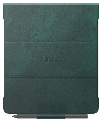 Amazon Kindle Scribe-Premium-Klapphülle mit magnetischer Befestigung | schlankes, leichtes Design |(nur geeignet für Amazon Kindle Scribe), Leder, grün