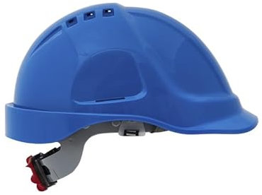 Casque Chantier - Léger Casque de Chantier Professionnel, Casque Chantier Homme, Polyvalent Casque securite, Taille Ajustable, Ventilé Casque de Chantier avec jugulaire, Accessoires compatibles
