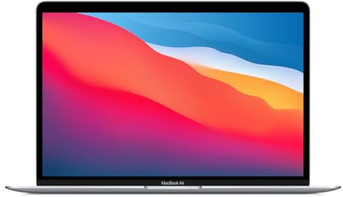 Apple MacBook Air 2020 mit M1 Chip (13-Zoll, 8GB RAM, 512GB SSD-Speicher) QWERTZ Deutsch Silber (Generalüberholt)