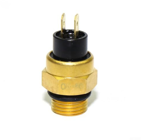 AugustknowU Interruttore ventola radiatore moto con connettore M16X1 5, interruttore di controllo della ventola di raffreddamento attivato dalla temperatura per la protezione del motore durante il