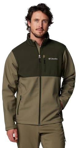 Columbia för män Ascender Softshell Water and Wind Resistant Jacket Ascender Softshell vatten- och vindbeständig jacka