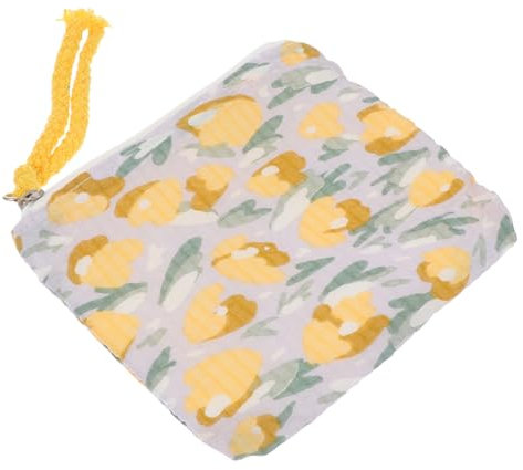 minkissy 1Stk Geldbörse Aufbewahrungstasche für Damenbinden Mini-Münzbeutel kreditkarten Credit Card Zip Taschen zur Aufbewahrung von Schlüsseln schöne Aufbewahrungstaschen Schaum Baumwolle