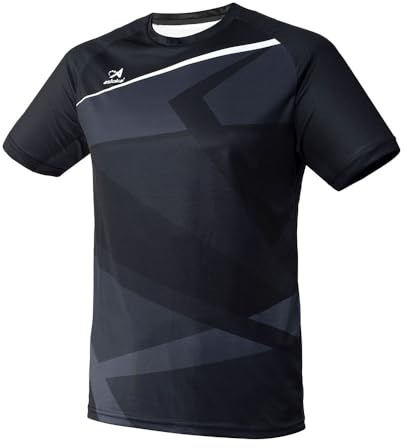 Asioka Berlin Sport T-shirt - 100% polyester Interlock, perfekt för löpning, fotboll och sport - tillverkargaranti