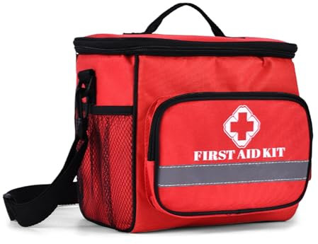 Zasjon Medikamententasche Reise Reiseapotheke Tasche Leer Große Kapazität Medizintasche Wasserdichte Medikamenten Aufbewahrung Erste Hilfe Tasche Notfalltasche Leer Medizin Aufbewahrungstasche Tragbar