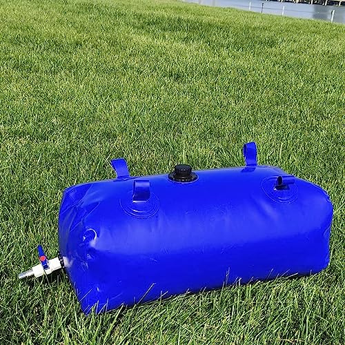 EMENAR High Capacity Outdoor Water Bladder,Large-Capacity Foldable Water Container,RV,Camping Accessories Summer Solar Shower Bag WMEIE (Color : Blue, Size : 1.5x1x0.7m(1000L))