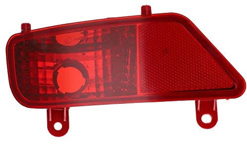Naroote Feu Antibrouillard Arrière de Voiture, Assemblage Rouge de Haute qualité pour 3008 2009-2016, Remplacement étanche, pour une visibilité et une sécurité Maximales (Gauche)