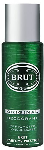 BRUT Deodorante da uomo Spray Original, efficienza a lunga durata, senza tracce, profumo fresco e raffinato 200 ml