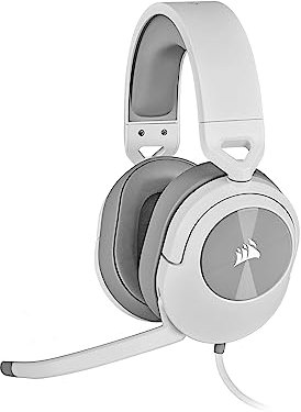 Corsair HS55 Surround Auriculares Gaming Multiplataforma 7.1 Blancos