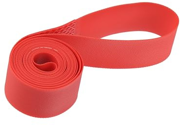 TUCKBOLD 24 Bike Wheel Rim Strip Rim Tape Liner Inner Tube Band PVC Red Pair Automotive Parts