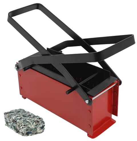 Brick Press | Macchina per la produzione di mattoni per giornali | Produttore di tronchi di carta professionale, Eco manuale ricicla macchina per la stampa per il riscaldamento della stufa a fuoco