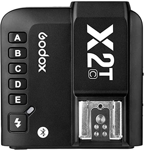 Godox X2T X2T-C Flash Trigger for Canon, with 2.4G E-TTL II HSS 1/8000s Group Function LCD Control Panel Firmware Update, GODOX X2 X2TC X2T C Wireless Flash Trigger Transmitter for Canon Camera