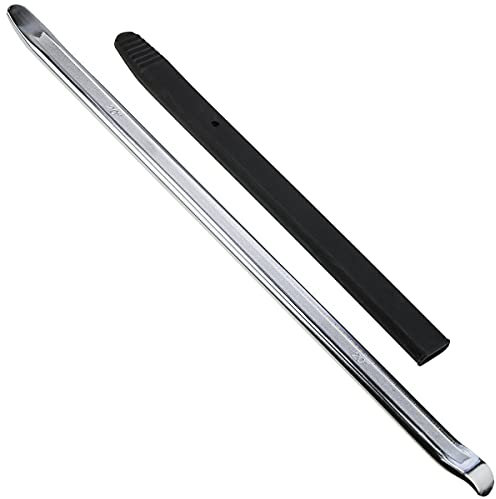 Stix Reifenmontierhebel 500 mm mit Felgenschutz - Chromstahl, ABS-Schutz 340 mm, 25 mm Breite, Montierhebel für Pkw-Reifen, Demontage und Montage von Reifen