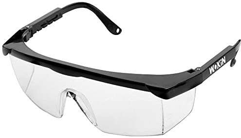 TOOLSTEK WOKIN Safety Goggles Anti Fog Safety Glasses For Lab Work Dust Proof Eyes Protector Impact Resistant Lens for Construction Laboratory Outdoor Eye Protection