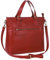 Benthill Echt Leder Handtasche Damen | Henkeltasche aus hochwertigem Rindsleder | Vintage Frauen Schultertasche | Umhängetasche, Farbe:Rot
