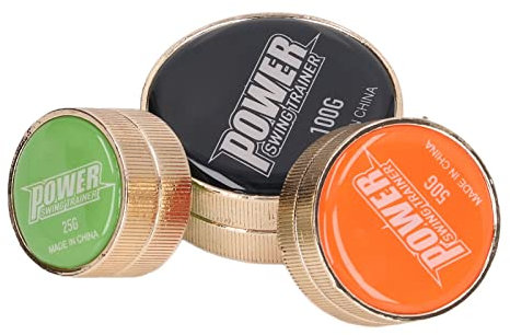 Topyond Trainingshilfe Für Tennisschläger,Tennis Gewichtszugabegerät,Schwunggewichte Fügt Ihrem Tennis Racket 100 G, 50 G Oder 25 G Hinzu, um Die Kontrolle zu Verbessern