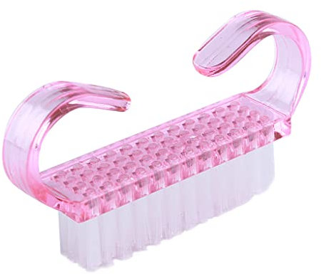SUCHUANGUANG Spazzole per la Pulizia delle Unghie Spazzola per Unghie Spazzola per unghia Spazzole per la Pulizia delle Mani Setole morbide e rigide Scrub per Unghie delle Dita dei Piedi Rosa