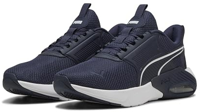 Puma X-Cell Nova FsRoad Chaussures de Course Unisexes, Puma Bleu Marine Puma Blanc, 40 EU