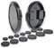 Lens-Aid Retro Objektivdeckel 46mm mit Clipverschluss für Kamera-Objektive | Lens Cap Ersatz für Digitale Retro-Kameras, Analogkameras | kompatibel mit Fujifilm, Sony, Canon, Nikon