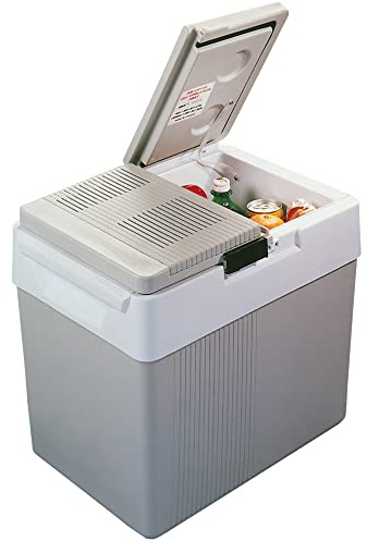 Koolatron 12V Iceless Cooler & Warmer – Portable Electric Cooler/Nevera Portátil Eléctrica for Car Truck Camper Boat, Hard Sided Mini Fridge for Camping Picnic Travel Lunch Food Drinks Office 33 qt