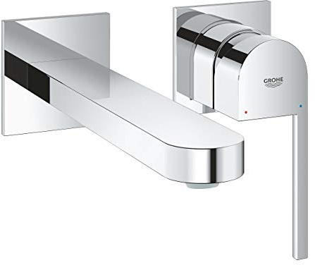 GROHE Plus | Badarmaturen - 2-Loch-Waschtischbatterie | chrom | Ausladung 203 mm | 29306003