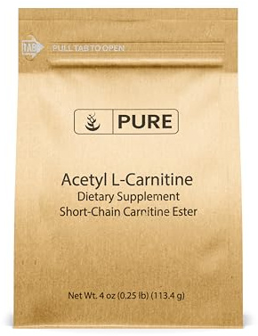 Pure Original Ingredients Acetyl L-Carnitine (4oz) ALCAR, Amino Acid Powder Supplement