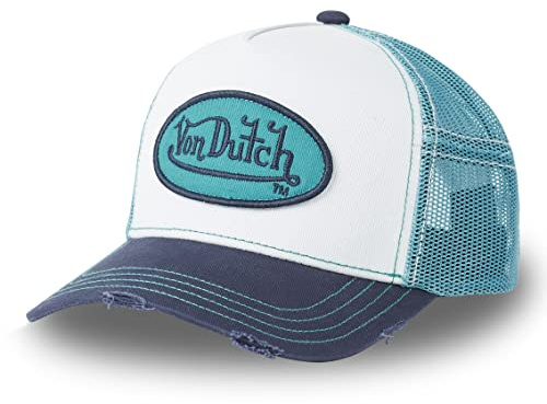 Tracker Kappe Herren Perfekter Halt, Cap Herren, Blau, Hypoallergen, Schwarzgrau, Einheitsgröße