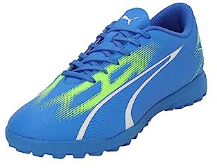 PUMA Herren Play Tt Fussballschuh, Ultra Blue, White, Pro, Grün, 42.5 EU