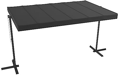 Freistehende Markise - Flexible Standmarkise, Schutz vor Sonne u. leichtem Regen