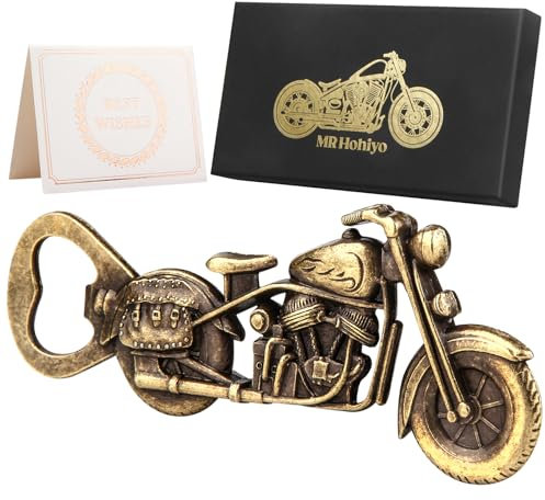 Motorrad Bier Geschenke für Männer,Vintage Motorrad Bier Flaschenöffner,Motorcycle Gifts for Men,Valentinstagsgeschenk, Geburtstagsgeschenk für ihn, Ehemann, Vater, Opa, Freund
