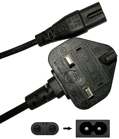 Fastronics® 2M AC Power Cord Cable Outlet Plug Electric Lead For KODAK Carousel Slide Projector