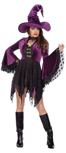WILBERS & WILBERS - Elegante Abito da Strega in Velluto