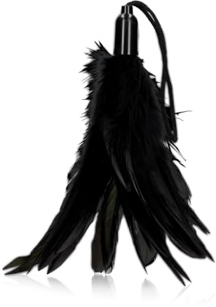 Ouch! by Shots - Small Feather Tickler - Black
