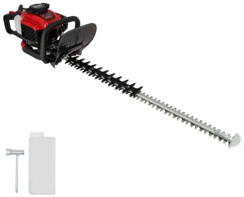 Taille haie Thermique Pro - Moteur 2 Temps 22,5 cm³ - Grande Lame 76cm - léger - Anti-Vibrations - Poignée rotative