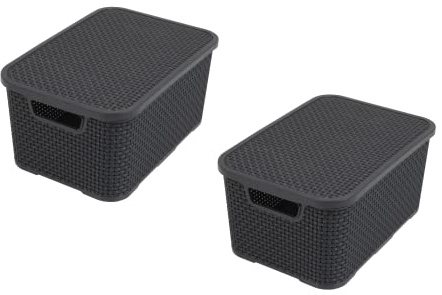 BranQ - Home essential 5901098046008 Lockkorg, 19 l, Antracit