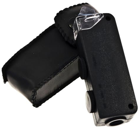 Weedness Mikroskop 100 Fach - Grow Anbau Taschenmikroskop Pflanzen Ernte Zubehör Indoor Mini Microscope Lupe Outdoor