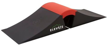 ELEVATE OUTDOOR Polypropylene Wave Skateboard Ramp Set for Scooters, BMX Bikes and RC Cars - 600 lb. Maximum Weight Capacity
