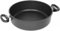 AMT Gastroguss Schmortopf, Ø 26 cm, 8 cm hoch, Bratpfanne mit zwei Seitengriffen, nicht induktionstauglich, backofenfest, Lotan® Antihaft-Veredelung, Aluguss (Aluminium), AMZN-826
