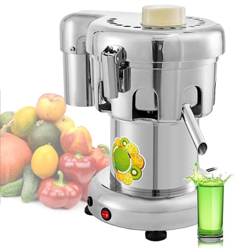 DRYIC Exprimidor centrífugo de 550W, exprimidor eléctrico de Frutas y Verduras, exprimidor Profesional de Fruta Fresca
