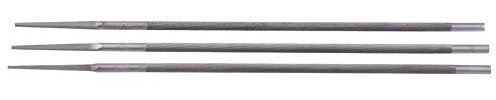 Set di 3 Pezzi in Acciaio con Cuscinetti Tondi, Affilatrice per Lime a Catena, Lima per a Catena Lime 4,8 Mm per Affilare Affilatrice per Lime a Catena per Motosega (5.5)