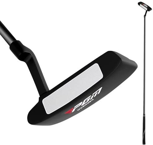 PGM Oversea Golf Putter - Putters for Men Left Handed - Blade Putter for Straighter Putts - Graphite Shaft - 35 inch