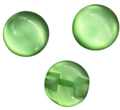 Knappar, Knappar 12,5 mm Färg Kattsten Rund Akryl Kläder med hög ankelknapp Kläder Blusar Handdekorerade DIY Hantverkstillbehör Syknappar(04,(25st))(4,(25pcs))