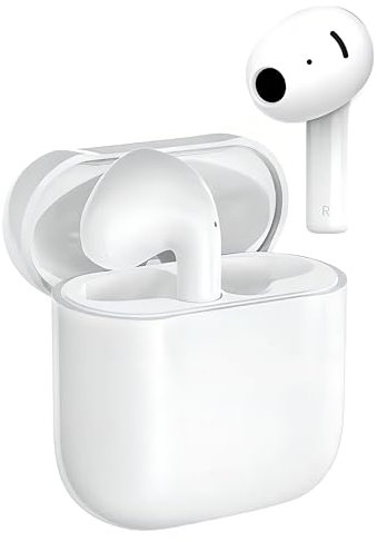 DPSKAAE Auriculares inalámbricos, Auriculares Bluetooth 5.3 con 4 HD Mic, 45H HiFi Estéreo Cancelacion Ruido Deportivosb Cascos Inalambricos,IPX7 Control Táctil In Ear para iPhone/iOS/Android