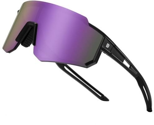 DUCO Polariserade sportsolglasögon för män och kvinnor, UV400 skydd, baseboll, cykling, löpning, fiske, solglasögon, DC0068