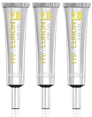 3er Lösch den Hautdurst Hyaluron 2.0 Eye Gel Augen Gel Alcina je 15 ml = 45 ml