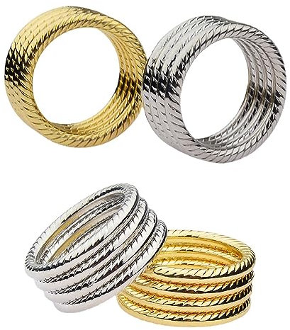 4 in 1 Metall Cockring Hodenring Männer Extremer Sex Penisring Hodensackring Fetisch Bondage Eichelring Hoden Penis Intimschmuck SM Sklaven Training Erotik Spielzeug,Gold